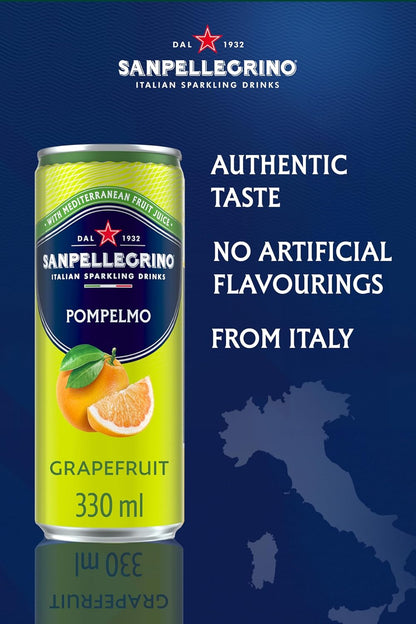San Pellegrino Grapefruit - 330ml (Pack of 12)