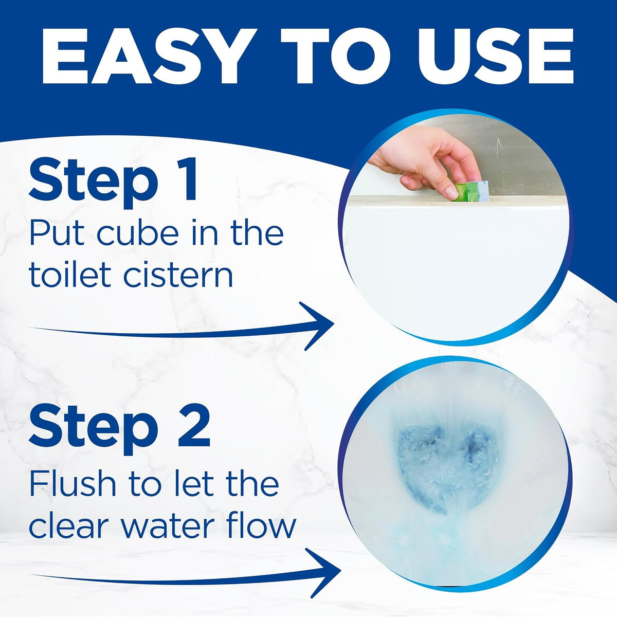 Bloo Toilet Blocks Lemon - 2 x 50g