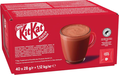 Kit Kat Hot Chocolate Sachets – Individual Portions – 40 Pack
