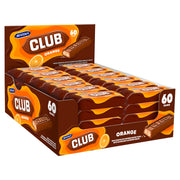 McVitie's Club Orange Biscuit Bars - Individually Wrapped 22g (Box of 60)