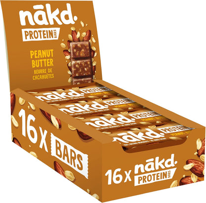 Nakd Peanut Butter Protein Bar 45g (Box of 16)