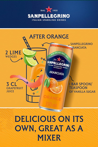 San Pellegrino Orange - 330ml (Pack of 12)