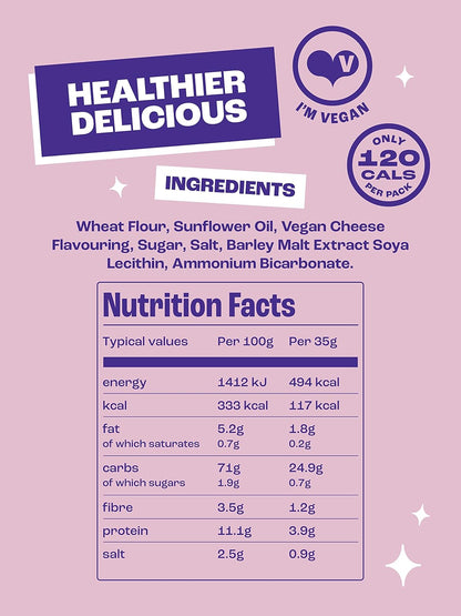 Olly's Pretzel Thins Oh So Cheesy 35g (Box of 10)