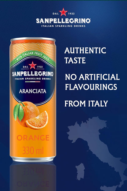 San Pellegrino Orange - 330ml (Pack of 12)