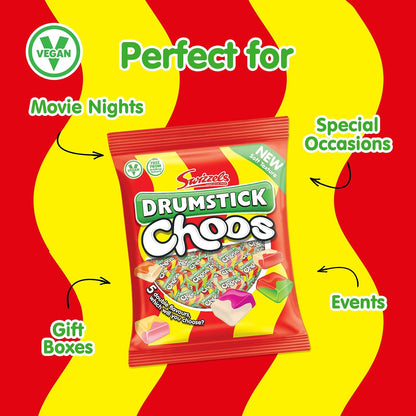 Swizzels Drumstick Choos - 150g (Pack of 12)