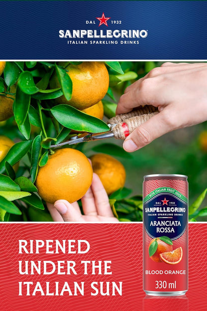 San Pellegrino Blood Orange - 330ml (Pack of 12)