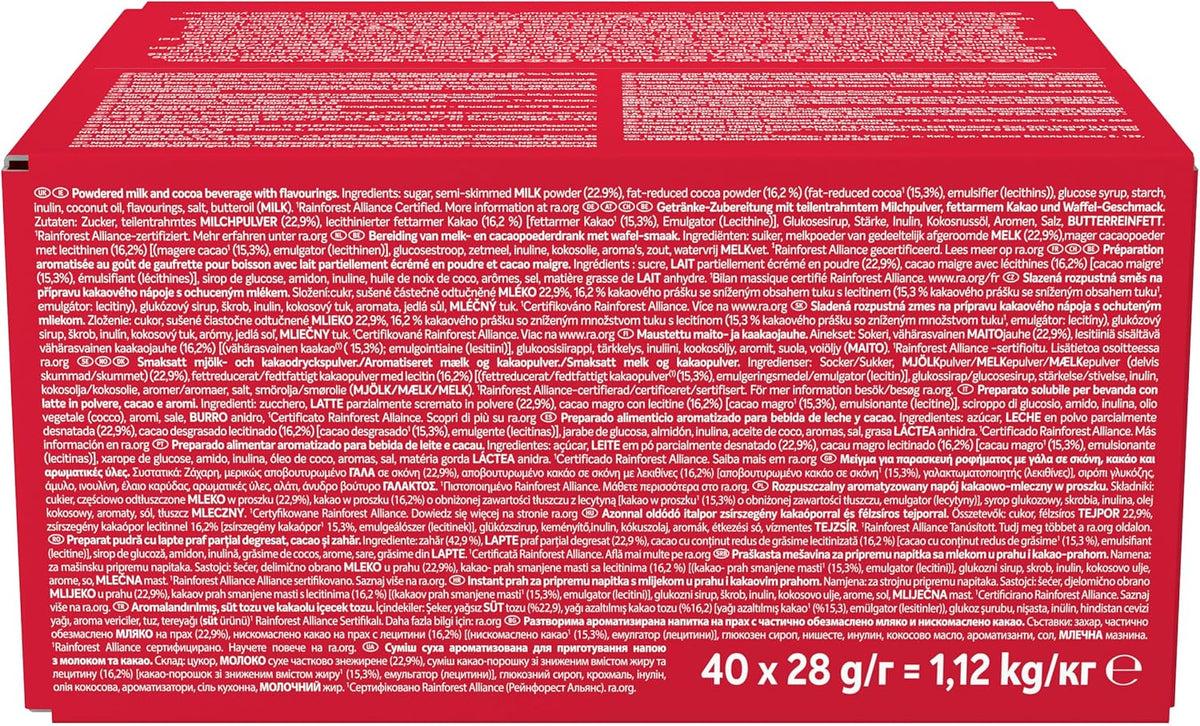 Kit Kat Hot Chocolate Sachets – Individual Portions – 40 Pack