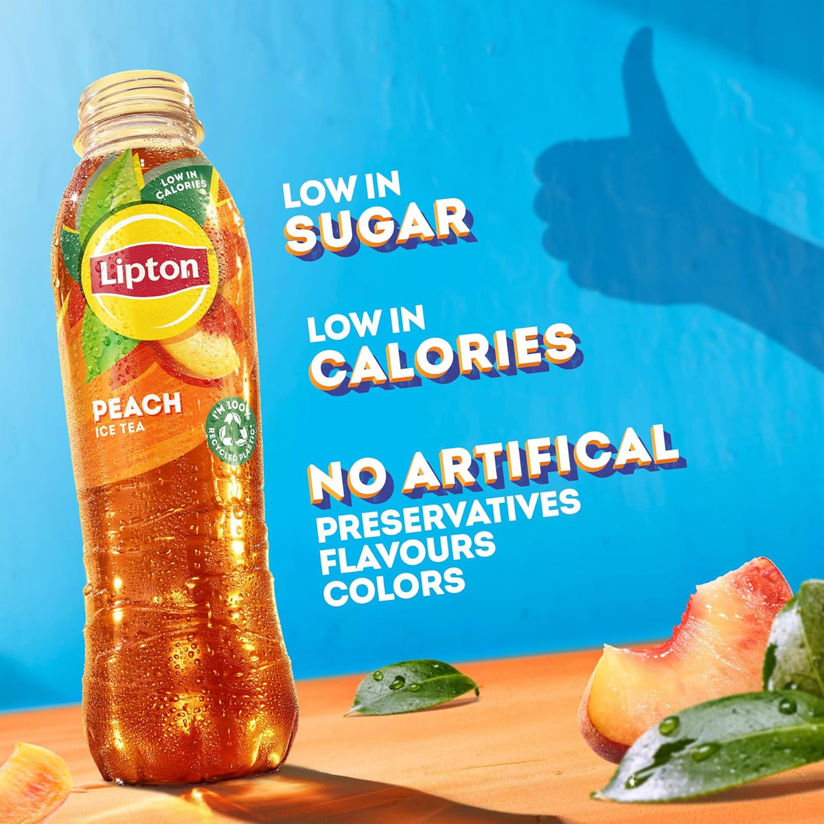 Lipton Peach Iced Tea - 500ml (Pack of 24)