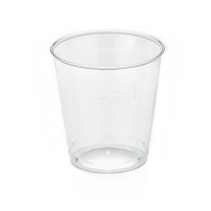 Disposable Clear Shot Glasses 20ml - Box of 1000