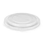 Clear PET Lids for Round Kraft Deli Bowls 500/750/1000ml - Case of 300
