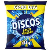 Discos Salt & Vinegar Grab Bag 50g - Box of 28