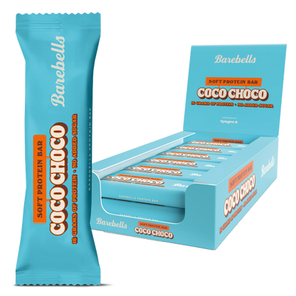 Barebells Coco Choco Soft Protein Bars - 55g (Box of 12)