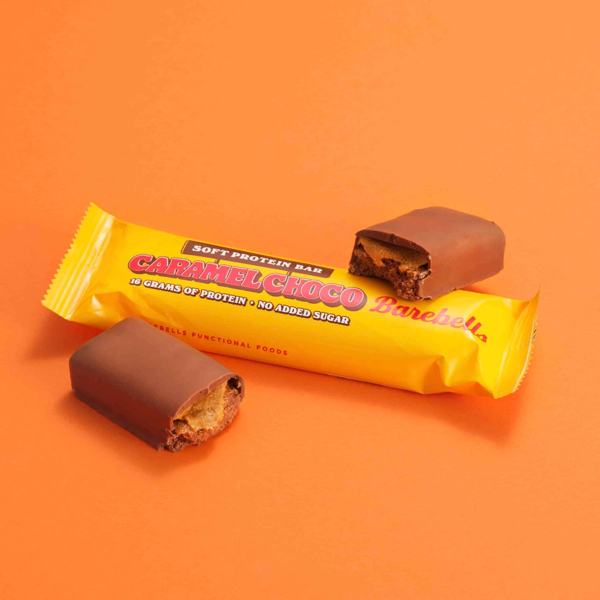 Barebells Caramel Chocolate Soft Protein Bars 55g - (Box of 12)