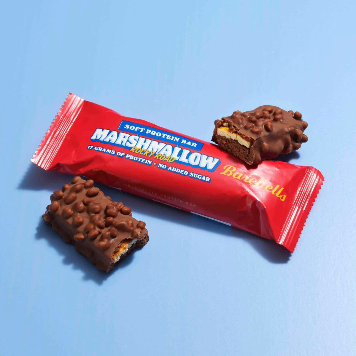 Barebells Marshmallow Rocky Road Soft Protein Bars 55g - (Box of 12)