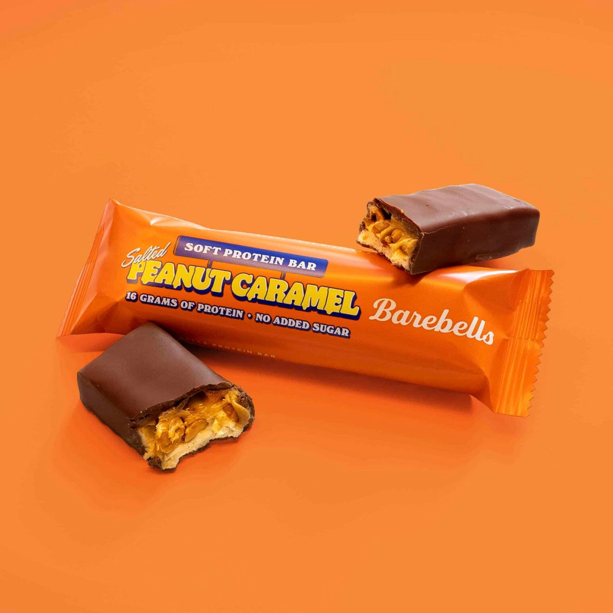Barebells Salted Peanut & Caramel Soft Protein Bars 55g - (Box of 12)
