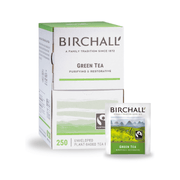 Birchall Green Tea Individually Wrapped Envelope Tea Bags – 250 Pack