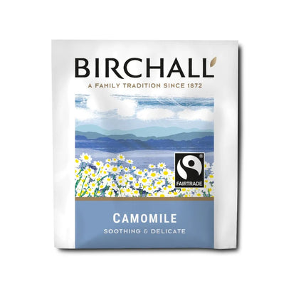 Birchall Tea - Camomile - Individually Wrapped Envelope Tea Bags (Fairtrade) - (Box of 250)