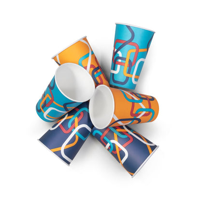 9oz Amalfi Paper Vending Cups - (Box of 1000)
