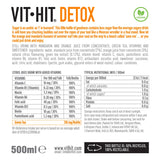 Vit-Hit Detox: Mandarin+Orange - 500ml (Pack of 12)