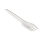 Premium Strong Paper Forks White - Pack of 50