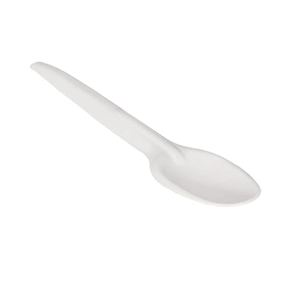 Premium Strong Paper Spoons White - Pack of 50