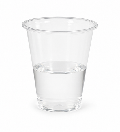 7oz Clear Plastic Disposable Water Cups - Box of 2000