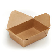 Extra Large #3 Kraft Folded Board Food Box - Case of 180