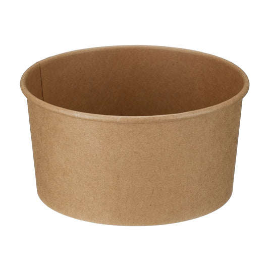 1000ml Round Kraft Deli Bowls - Case of 300