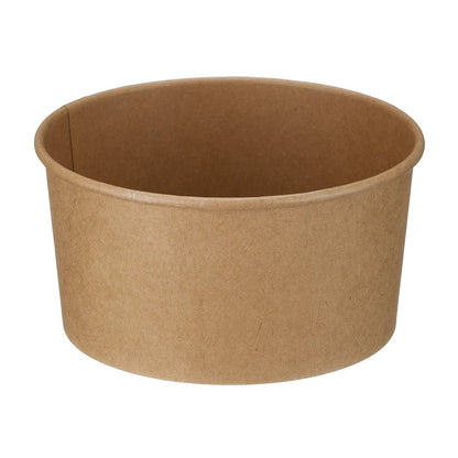 1000ml Round Kraft Deli Bowls - Case of 300