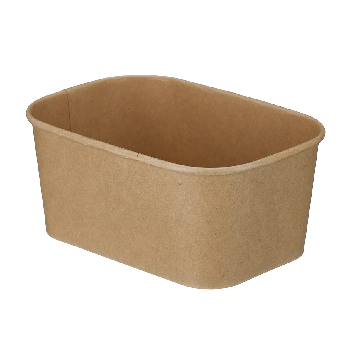 1000ml Rectangular Kraft Deli Bowls - Pack of 50