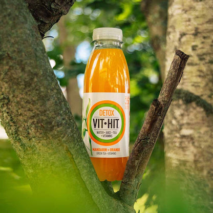 VITHIT Detox Mandarin & Orange - 500ml (Pack of 12)
