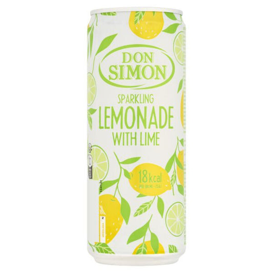Don Simon Sparkling Lemon & Lime - 330ml (Pack of 12)