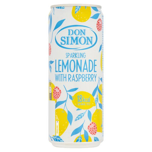 Don Simon Sparkling Raspberry Lemonade - 330ml (Pack of 12)