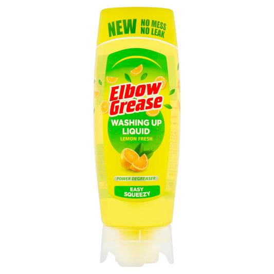 Elbow Grease Washing Up Liquid Lemon - 450ml