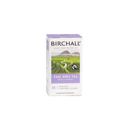 Birchall Earl Grey Individually Wrapped Envelope Tea Bags – 25 Pack