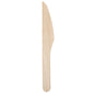 Biodegradable Wooden Knives - Pack Of 100 / Disposable Eco Friendly Cutlery - Vending Superstore