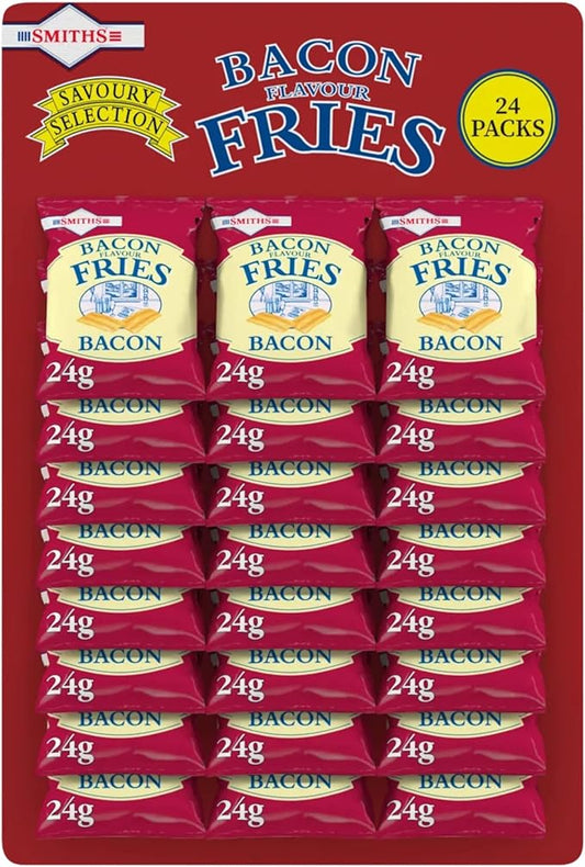 Smiths Bacon Fries (Pub Card) 24g - Pack of 24