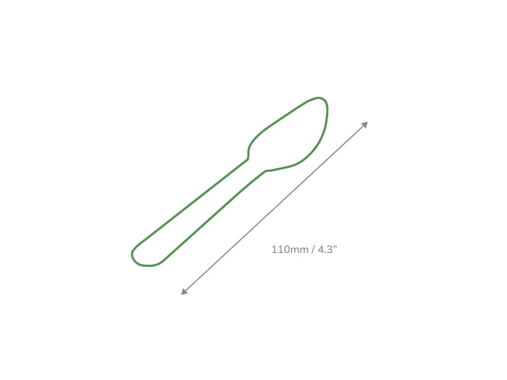 Wooden Tea Spoons Biodegradable - Pack of 100