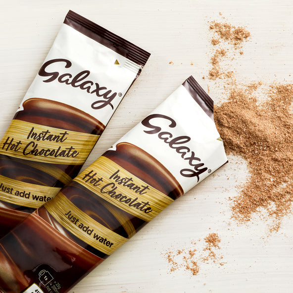 Galaxy Hot Chocolate Sachets – Individual Portions – 100 Pack