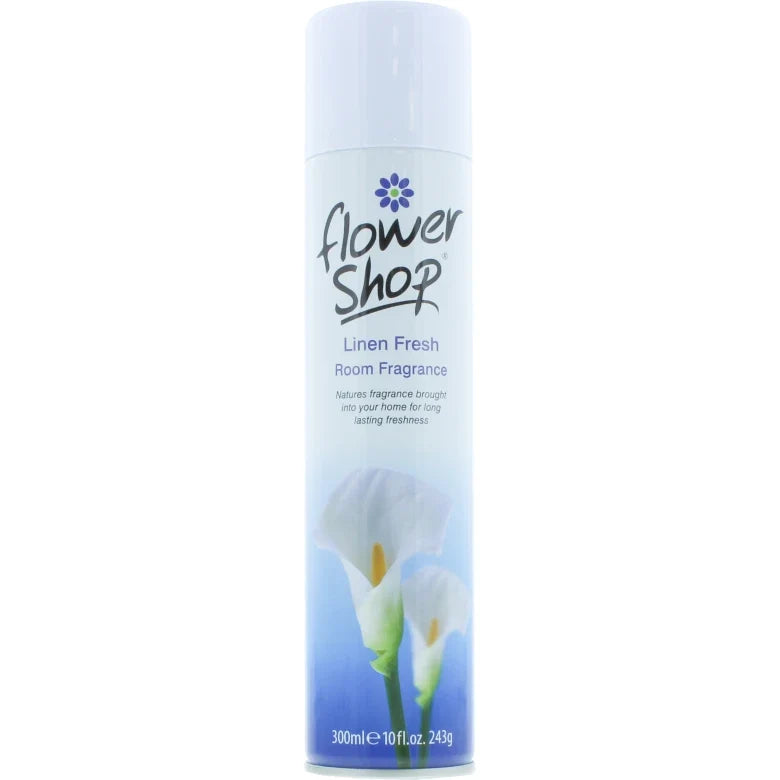 Flower Shop Linen Fresh Air Freshener - 300ml (Case of 12)
