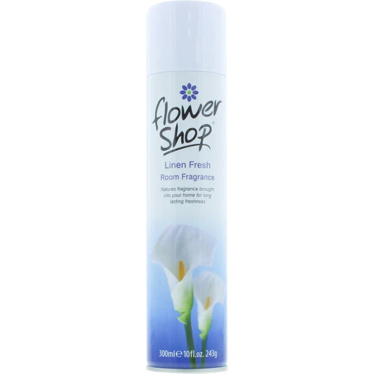 Flower Shop Linen Fresh Air Freshener - 300ml (Case of 12)