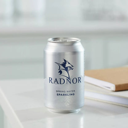 Radnor Spring Water Sparkling - 330ml Can (Pack of 24)