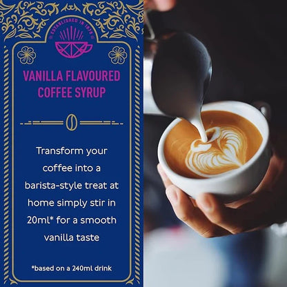 Tate & Lyle Vanilla Coffee Syrup – 750ml – Fairtrade