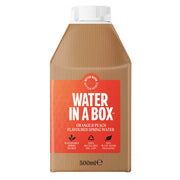 Water in a Box Orange & Peach Spring Water - 12 x 500ml
