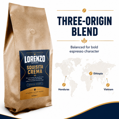 Lorenzo Squisita Crema Coffee Beans - 1kg