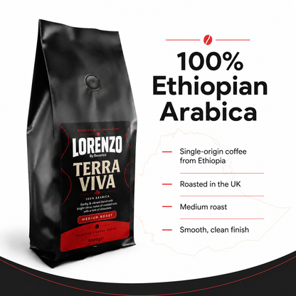 Lorenzo Expert Terra Viva Coffee Beans - 1kg
