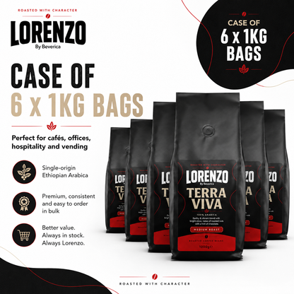 Lorenzo Expert Terra Viva Coffee Beans - 1kg