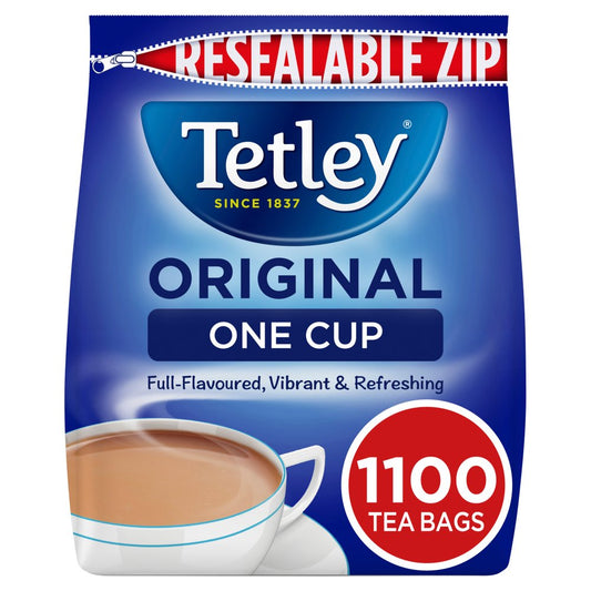 Tetley One Cup Catering Tea Bags - Bulk Bag of 1100