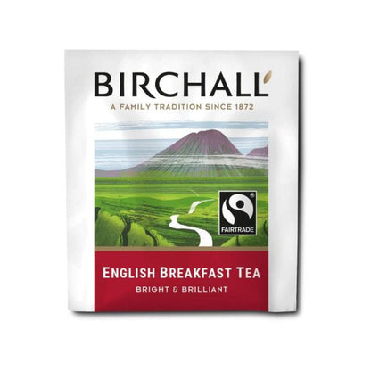Birchall English Breakfast Individually Wrapped Envelope Tea Bags – 250 Pack