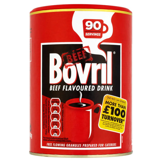 Bovril Beef Flavoured Drink 450g Tin - Hot Beef Drink Mix